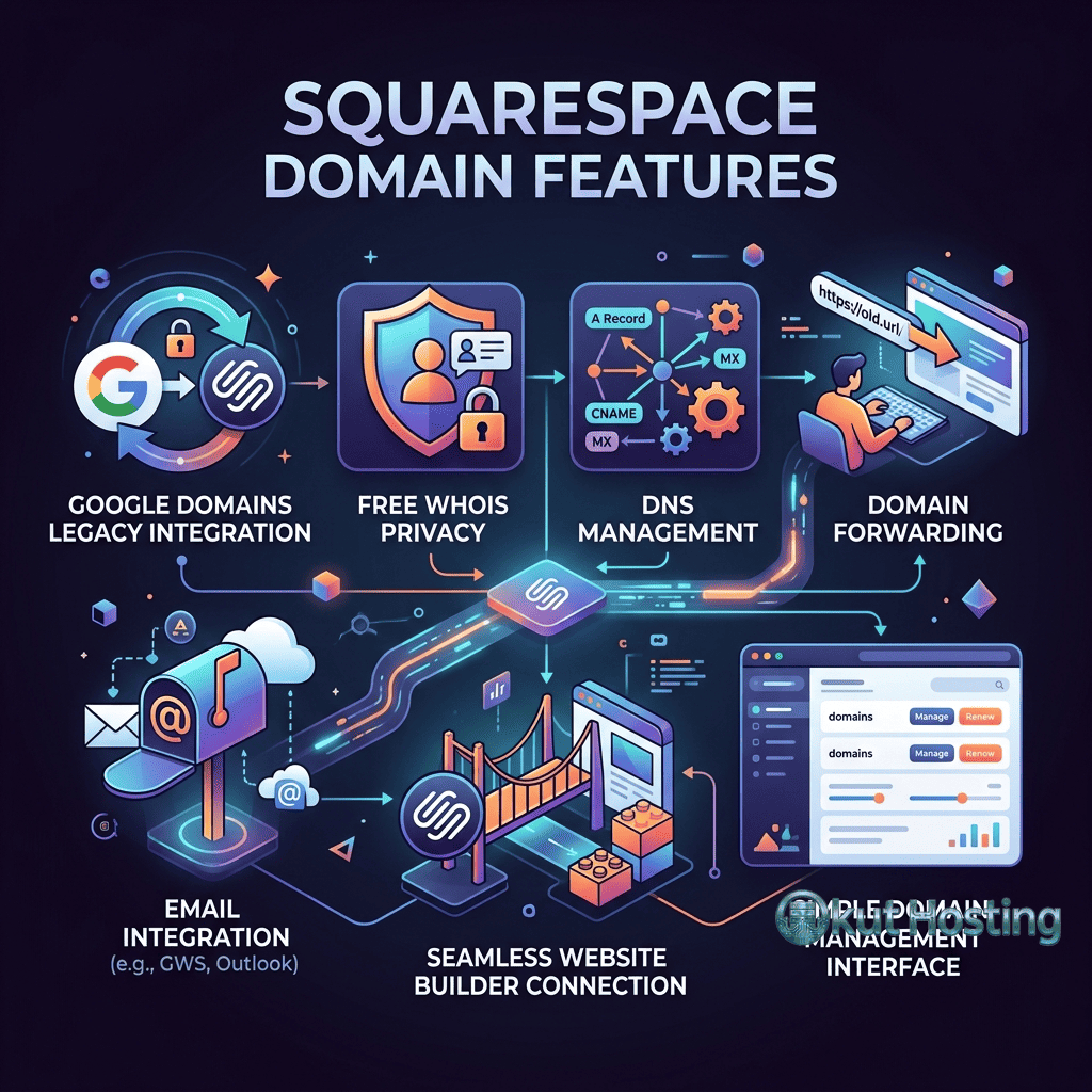 Squarespace domain features